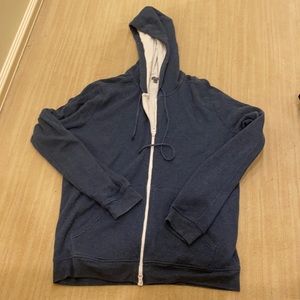 Vince thermal zip up hoodie